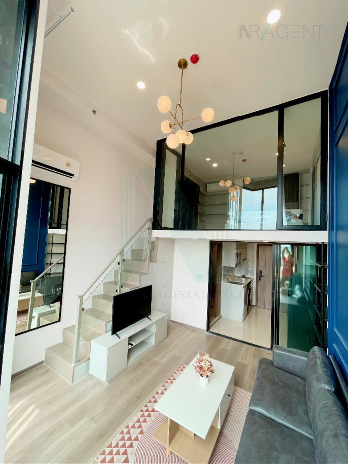 รูป 🚩 ให้เช่าคอนโด ไนท์บริดจ์ สเปซ สุขุมวิท-พระราม 4 อาคาร 1 ชั้น 8 Duplex ขนาด 38 ตรม ใกล้ BTS พระโขนง - รูปที่ 5/8