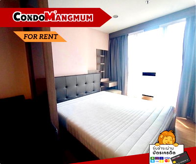 Condos for rent : 🔥Condo for rent with city view, The Tree Interchange, next to Gateway Bang Sue and near MRT Bang Pho 🚝