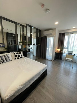 📢 Condo for rent: Modiz Avantgarde, located directly opposite Thammasat University Building A, 23rd floor, size 23 sqm