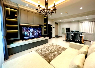 คอนโดให้เช่า : LTH5585 – Supalai Premier @ Asoke FOR RENT 2 beds 2 baths size 85 Sq.M. Nearby MRT Phetchaburi station ONLY 65k/Month