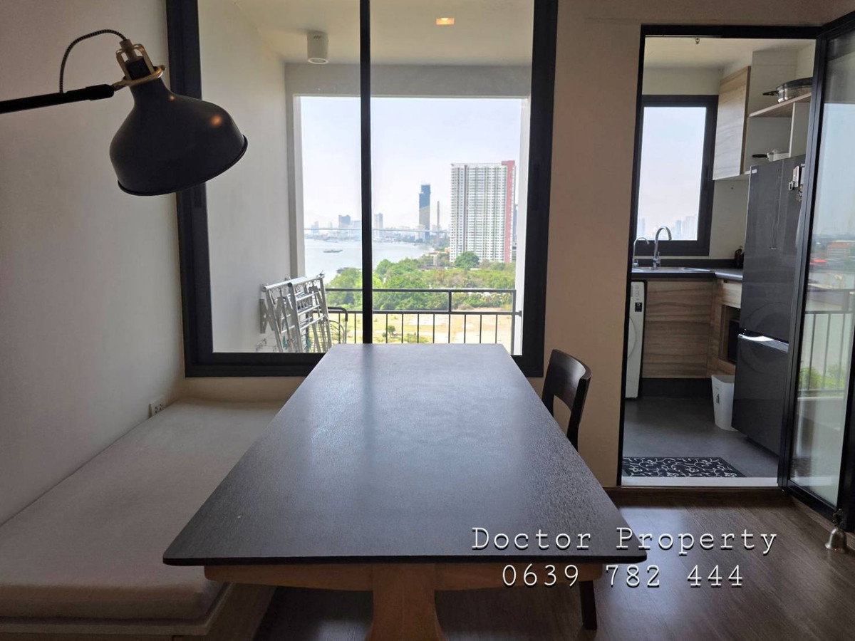 รูป 🔥ขายขาดทุนจริง! คอนโดวิวแม่น้ำพระอาทิตย์ตก ไม่ติดวัด |พร้อมอยู่ คอนโดยูดีไลท์ เรสซิเด้นซ์ ริเวอร์ฟร้อนท์ 1 ห้องนอน 52 ตรม. - รูปที่ 2/12