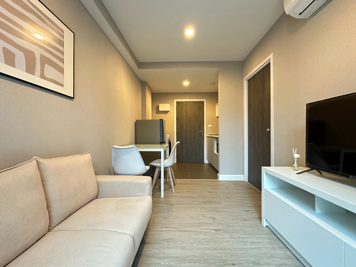 รูป ให้เช่า** คอนโด Metro Luxe Riverfront ขนาด 30 ตึก D ชั้น 2เครื่องใช้ไฟฟ้าครบ พร้อมอยู่ line:Rangsima07 (มีเรทระยะสั้น) - รูปที่ 3/8