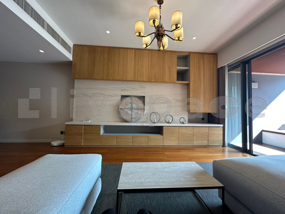 รูป ▚ LH168ツ ให้เช่า: The Pano 1BR+ 159.23ตรม. 60K🏙️🌊 โซน Riverfront วิวแม่น้ำพาโนรามา! สเปกหรูที่สุด เครื่องใช้ไฟฟ้า Gaggenau ยกเซต! - รูปที่ 3/14