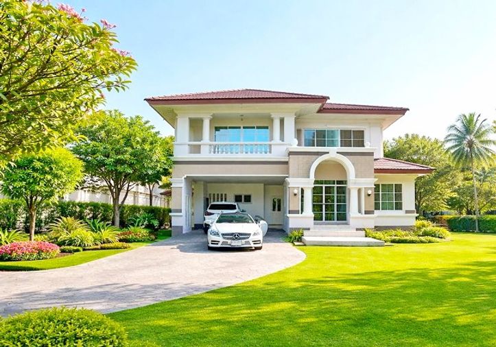 คฤหาสน์ใหญ่มาก บ้าน4นอน 142 ตารางวา สาทร-ราชพฤกษ์ จอดรถได้ 5คัน BTSบางหว้า 900ม. ม.สยาม 1.2กม