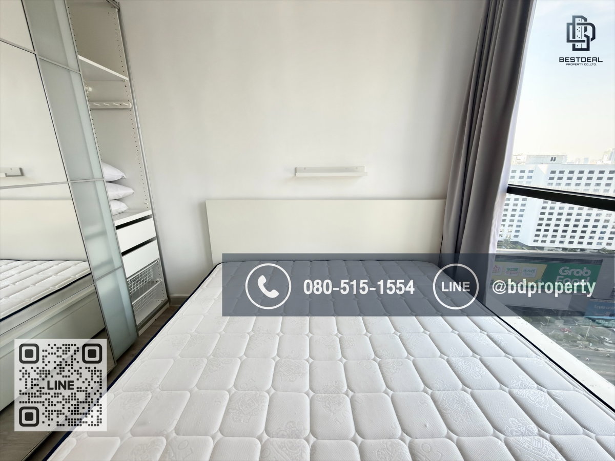 รูป estdeal ให้เช่า Duplex 2 Bed  ราคา 26,000 เดือนเท่านั้น ห้องสวย Fully Furnished พร้อมเข้าอยู่ใกล้MRT และ เซ็นทรัลพระราม 9 เพียง 80 ม. - รูปที่ 7/16
