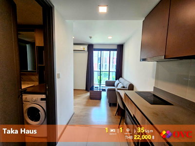 คอนโดให้เช่า : Ready for Rent! Project @ Taka Haus  