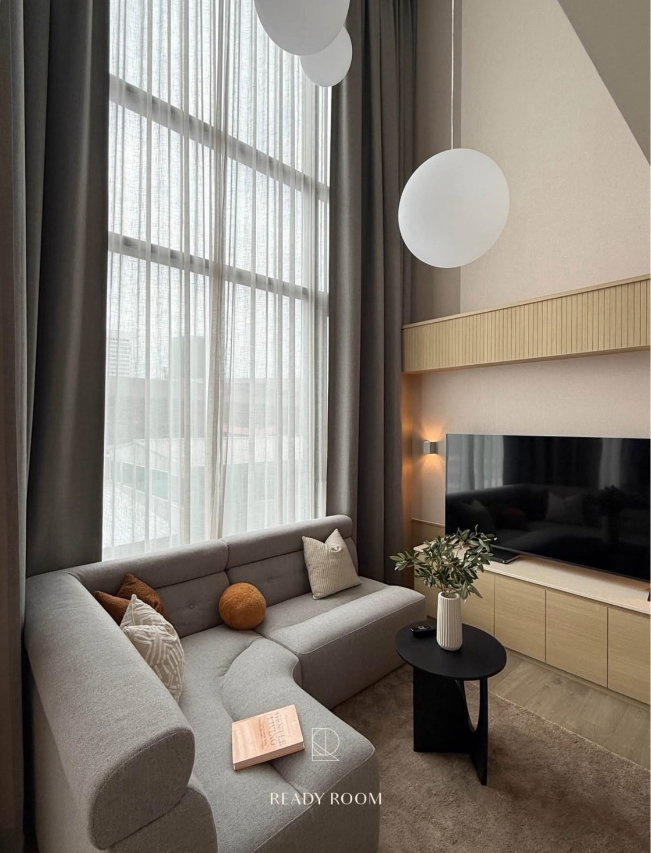 รูป 🔥ห้องว่าง✅ให้เช่า The crest park residence  1 ห้องนอน 1 ห้องน้ำ Duplex 50sqm ✨💥ว่างพร้อมอยู่✨💥 - รูปที่ 6/21