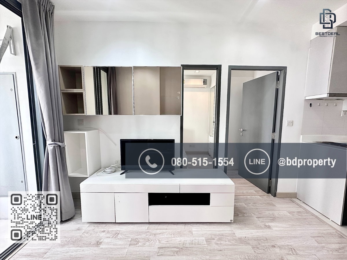 รูป Bestdeal ขายด่วน 1 Bedroom ขายเพียง 3.99 ล้านเท่านั้น  ห้องสวย เฟอร์ครบ  ใกล้MRT และ เซ็นทรัลพระราม 9 เพียง 80 ม. - รูปที่ 2/13