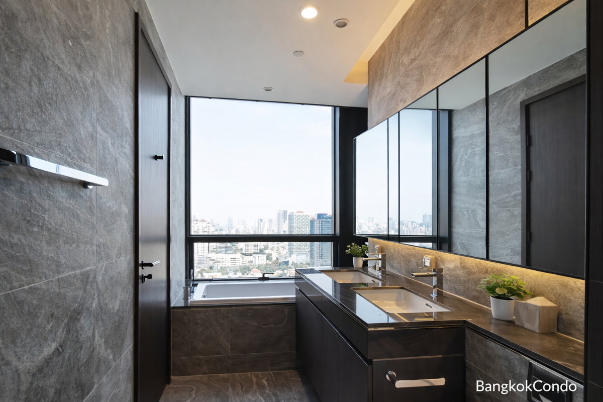 รูป 🍀🍀Prime Condo Location 🚆ให้เช่า📌 ดิ เอส สุขุมวิท 36 (Line:@rent2022)BTS ทองหล่อ✨พร้อมเข้าอยู่  ✨ A06043  - รูปที่ 6/8