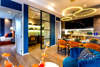 คอนโดให้เช่า : LTH6809 – MUNIQ Langsuan FOR RENT 2 beds 2 baths Size 96 Sq.M.Near BTS Phloen Chit stations ONLY 130k/month