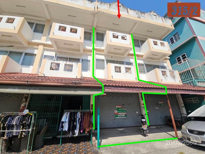 รูป อาคารพาณิชย์ 20 ตร.วา เมืองระยอง ระยอง 2.5M - รูปที่ 1/32