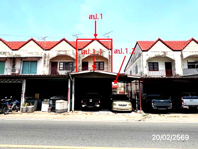 TOWN HOUSE 33 Sq.w. Si Racha Chonburi for 2M