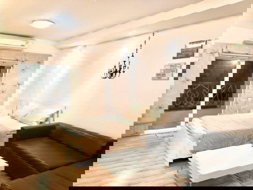 รูป คอนโดให้เช่า ใกล้ห้าแยกปากเกร็ด แจ้งวัฒนะ รถไฟฟ้าสายสีชมพู เฟอร์+เครื่องใช้ไฟฟ้าครบ  - รูปที่ 1/14