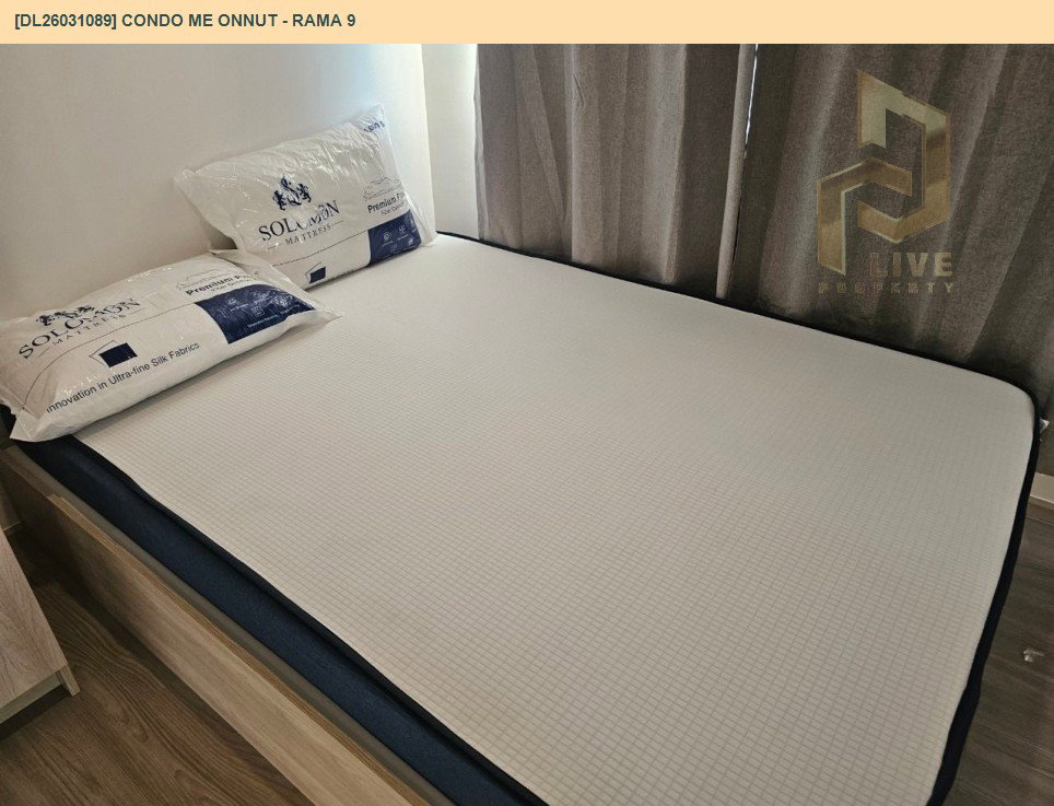 รูป DL26031089 ให้เช่าคอนโด คอนโด มี อ่อนนุช - พระราม 9 (Condo Me Onnut - Rama 9) ใกล้ - พร้อมเข้าอยู่ โทรด่วน 0800343450 LineID @655ebbvc - รูปที่ 8/10