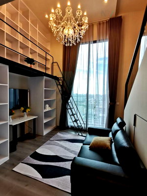 คอนโดให้เช่า : 🎊 ให้เช่าคอนโด เดอะ รีเซิร์ฟ พหล-ประดิพัทธ์ อาคาร 1 ชั้น 16 Duplex ขนาด 39.00 ตรม ใกล้ BTS สะพานควาย