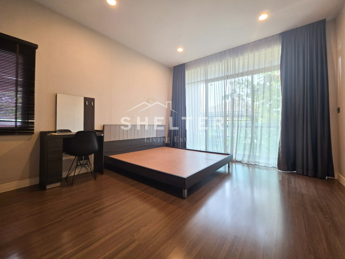 รูป บ้านเดี่ยว พร้อมให้เช่า เข้าอยู่ได้ทันที ใกล้ Brighton College Bangkok สนามบินสุวรรณภูมิ ✈️ - รูปที่ 24/28