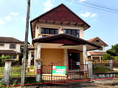 บ้านเดี่ยว ม.แม่โจ้ : บ้านเดี่ยว สำหรับขาย บ้านนันทนา 1 หนองจ๊อม สันทราย เชียงใหม่