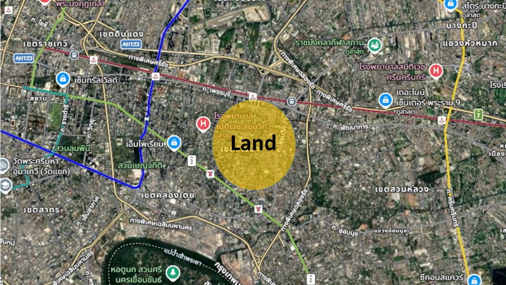รูป ขายที่ดิน เอกมัย ซอย22 (สุขุมวิท 63 ) - รูปที่ 4/4