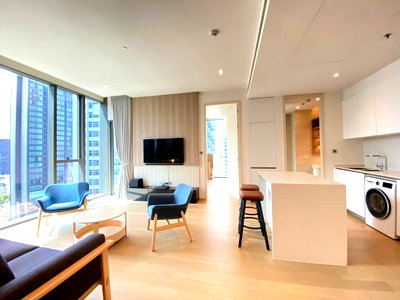 คอนโดให้เช่า : LTHC6910 – The Strand Thonglor FOR RENT 2 beds 2 baths Size 80 Sq.M.Near BTS Thonglor stations ONLY 100k/month