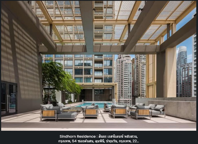 รูป ที่พักอาศัยระดับซูเปอร์ลักชัวรีในกรุงเทพฯ | ยูนิตห้องมุมหายากที่ Sindhorn Residence - รูปที่ 30/30