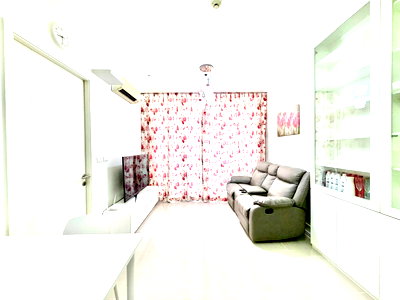 Condos for rent : R099/Condo for Rent at TC Green Rama 9 Renovated Unit High Floor Open View Fully Furnished Near MRT Rama 9