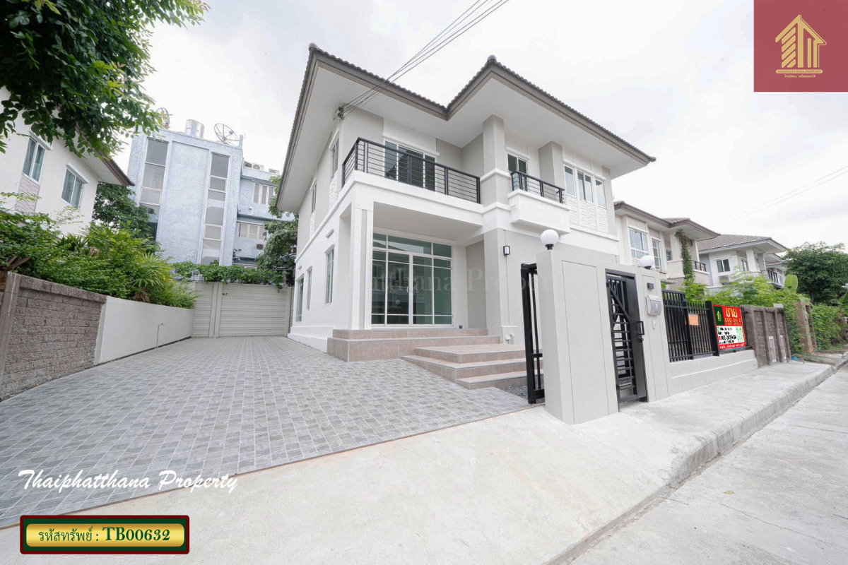 รูป บ้านเดี่ยวหลังใหญ่ โซนบางนา กิ่งแก้ว บางพลี รีโนเวทใหม่ สวย พร้อมอยู่ - รูปที่ 2/15