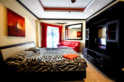 Condos for rent : Studio Condo for Rent at Jomtien Beach Condominium in Pattaya