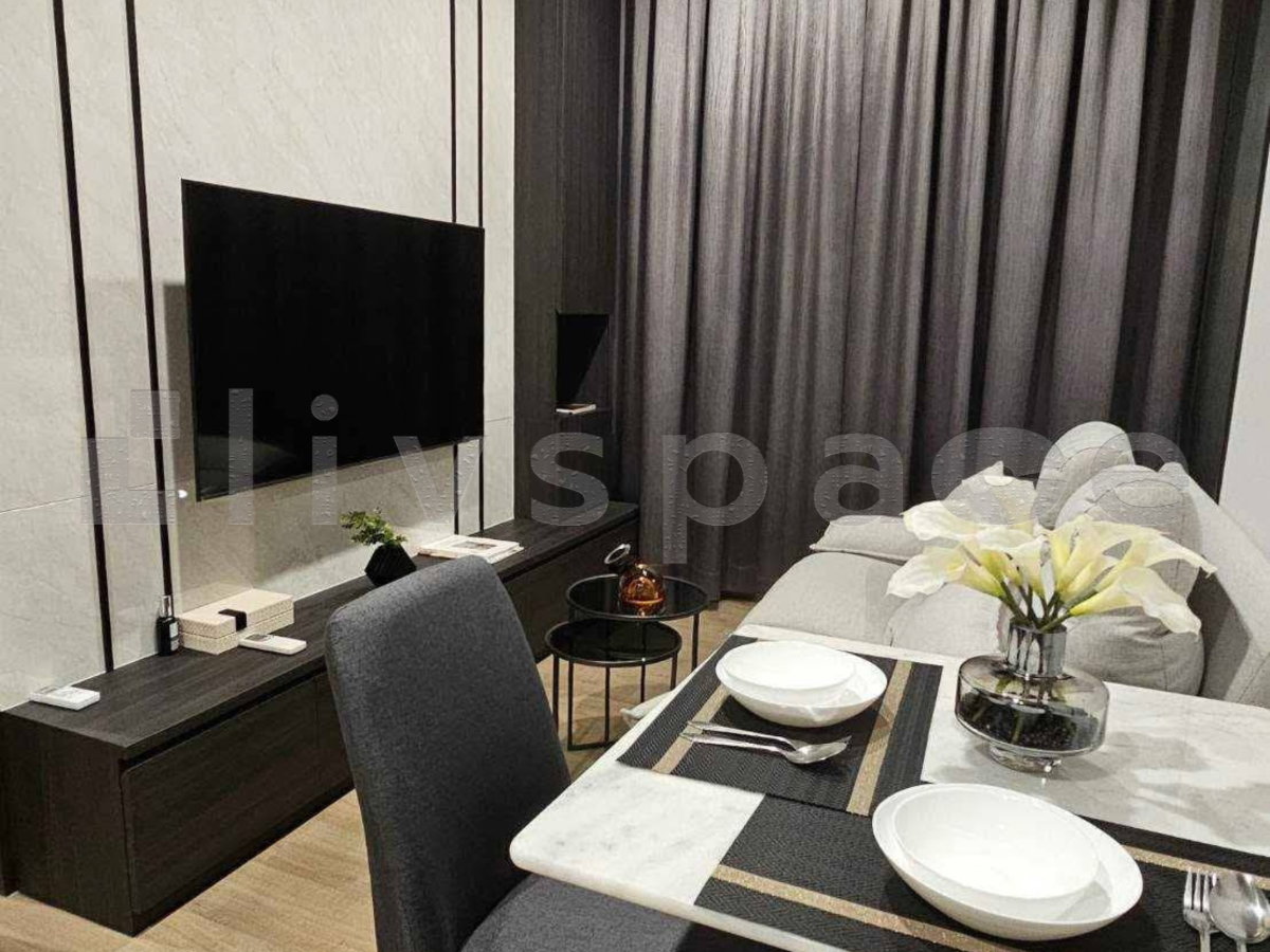 รูป ▚ LH178ツ ให้เช่า: The Crest Park Residences 1BR 35ตรม. 33K🏙️✨ คอนโดระดับ Ultimate Luxury ติดรถไฟฟ้า เพดานสูง โปร่งโล่ง ระบบ Smart Home + Free WiFi! - รูปที่ 4/8