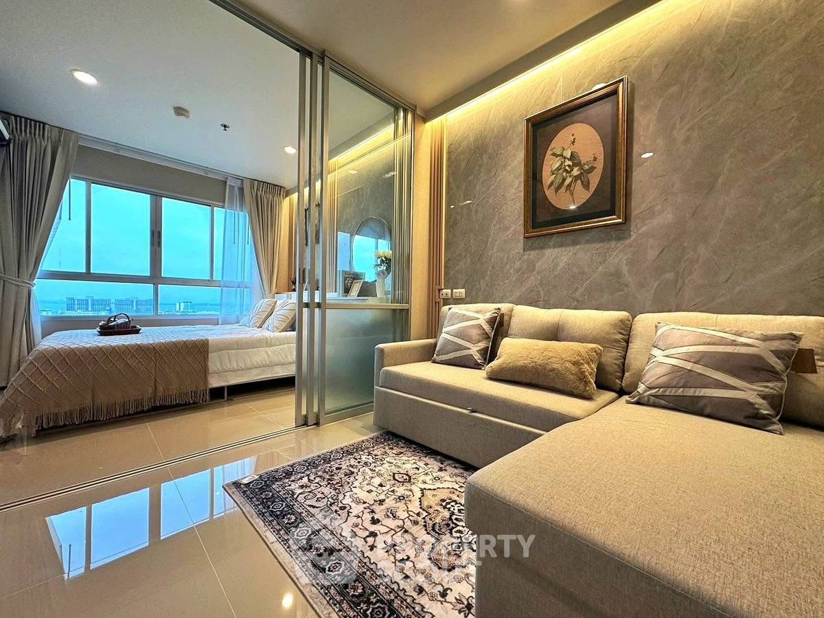 รูป คอนโด 1 ห้องนอน ลุมพินี วิลล์ นาเกลือ-วงศ์อมาต ชั้น 12A ห้องใหญ่ 26 ตร.ม. (ID 2754203) - รูปที่ 1/12