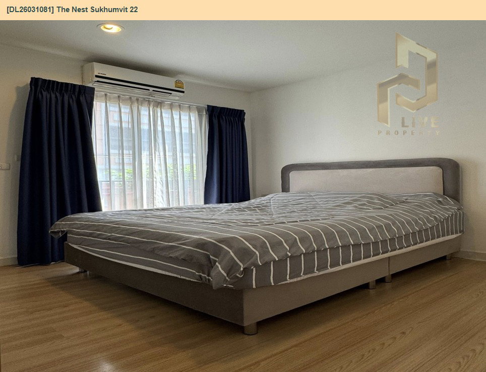 รูป DL26031081 ให้เช่าคอนโด เดอะ เนสท์ สุขุมวิท 22 (The Nest Sukhumvit 22) ใกล้ BTS พร้อมพงษ์ พร้อมเข้าอยู่ โทรด่วน 0800343450 LineID @655ebbvc - รูปที่ 3/7