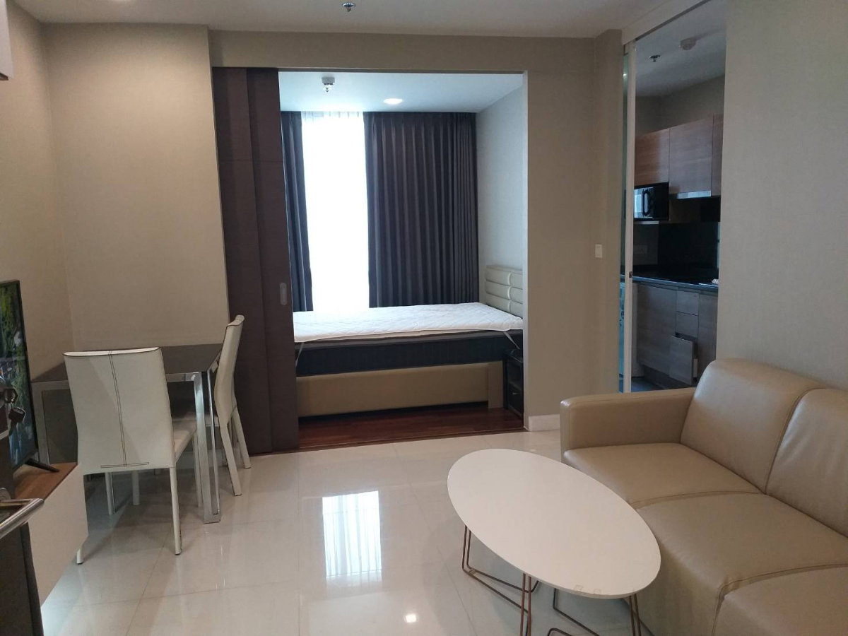 รูป ***ให้เช่า 1 ห้องนอน 1 ห้องน้ำ 35 ตร.ม. ชั้น 35 อาคาร A เฟอร์ครบ พร้อมเข้าอยู่ วิวเมือง ปล่อยเช่า 12,000 บาท/เดือน - รูปที่ 8/9