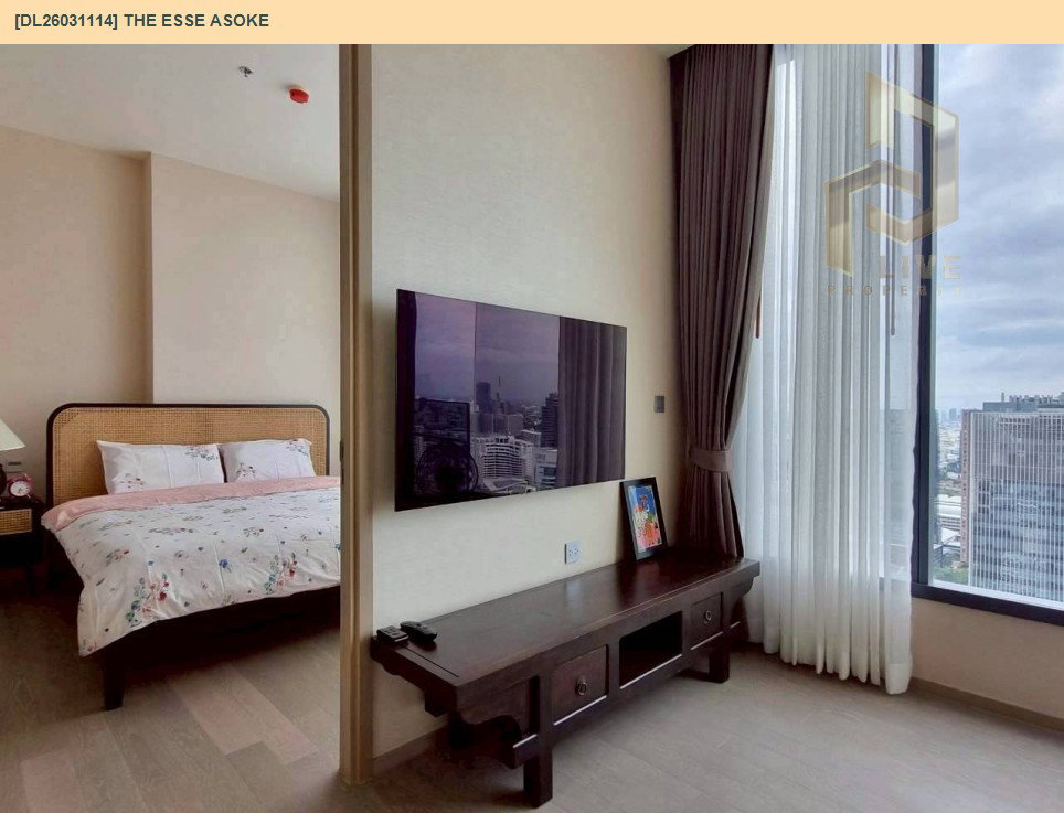 รูป DL26031114 ขายคอนโด ดิ เอส อโศก (The ESSE Asoke) ใกล้ BTS อโศก พร้อมเข้าอยู่ โทรด่วน 0614453194 LineID @162cjixi - รูปที่ 8/8