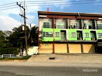 อาคารพาณิชย์ หาดกระทิงลาย : อาคารพาณิชย์ สำหรับขาย - หนองปลาไหล บางละมุง ชลบุรี