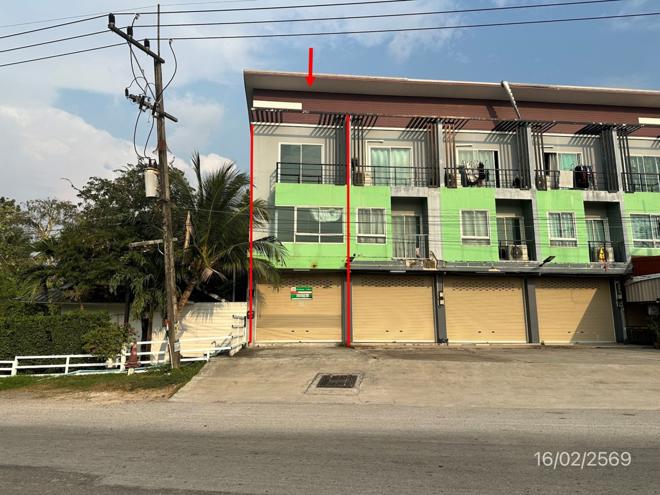รูป อาคารพาณิชย์ 20 ตร.วา บางละมุง ชลบุรี 4M - รูปที่ 1/30