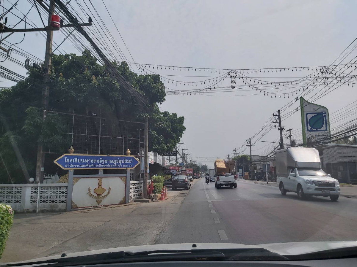 รูป ให้เช่า ที่ดินเปล่า13 ไร่ 390 ตร.ว. ติดถนนสายเชียงใหม่-ฮอด หางดง เชียงใหม่ - รูปที่ 2/12