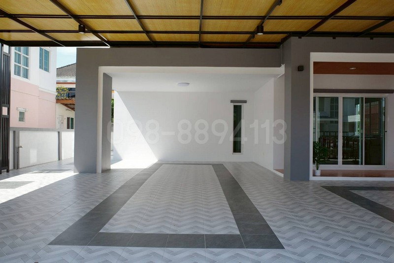 รูป ขายบ้านเดี่ยว 2 ชั้น ม.เปี่ยมภิรมย์ เนื้อที่ 68.7 ตรว 4นอน 3น้ำ บิ้วอินมือสอง ต่อเติมครัวลงเข็ม อยู่เส้นเมน หลังบ้านโล่ง - รูปที่ 2/8