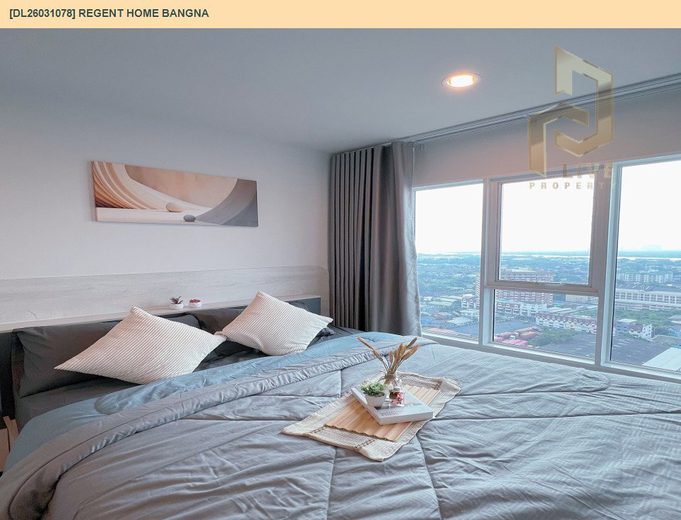 รูป DL26031078 ให้เช่าคอนโด รีเจ้นท์ โฮม บางนา (Regent home bangna) ใกล้ BTS บางนา พร้อมเข้าอยู่ โทรด่วน 0656133286 LineID @534wlwof - รูปที่ 2/10