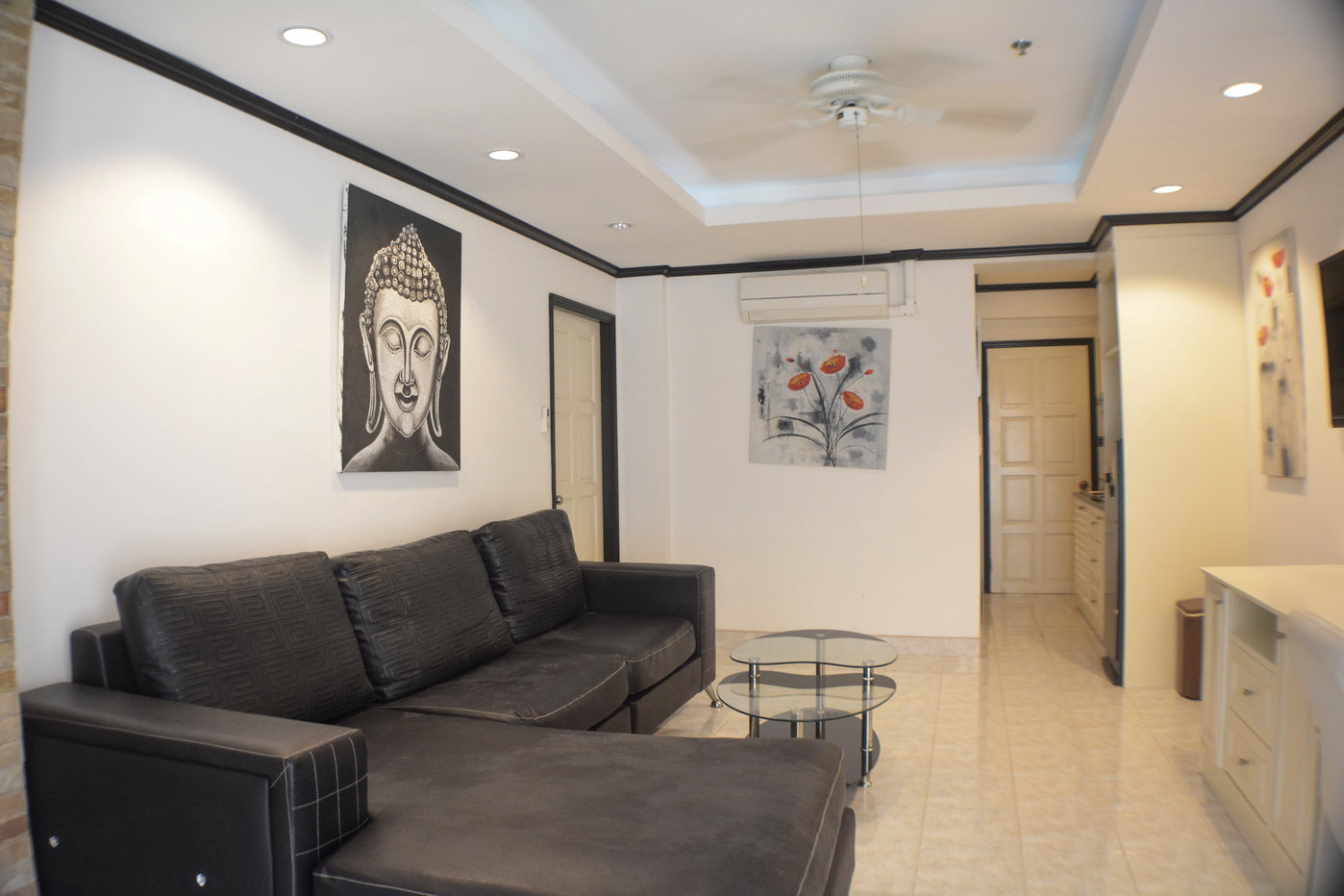 รูป 1 Bed Condo for Rent at Jomtien Beach Condominium in Pattaya - รูปที่ 1/14
