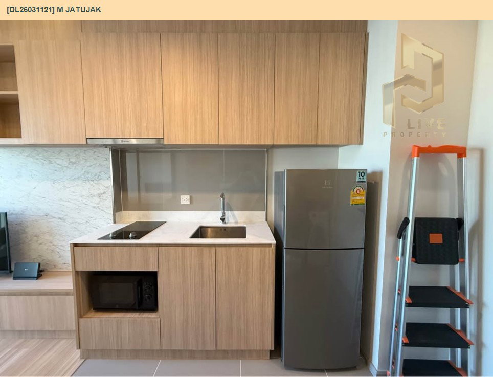 รูป DL26031121 ให้เช่าคอนโด เอ็ม จตุจักร (M Jatujak) ใกล้ BTS สวนจตุจักร พร้อมเข้าอยู่ โทรด่วน 0656133286 LineID @534wlwof - รูปที่ 12/17