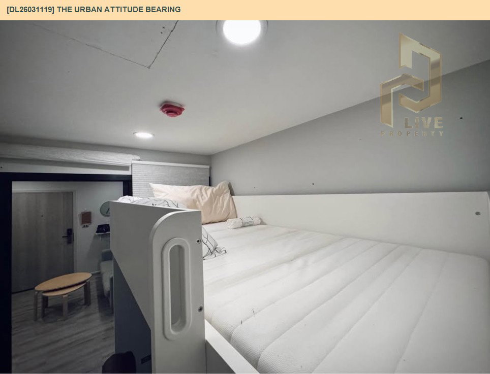 รูป DL26031119 ให้เช่าคอนโด ดิ เออเบิ้ล แอทติจูด แบริ่ง (The Urban Attitude Bearing ) ใกล้ BTS แบริ่ง พร้อมเข้าอยู่ โทรด่วน 0656259498 LineID @257sxzzu - รูปที่ 12/16