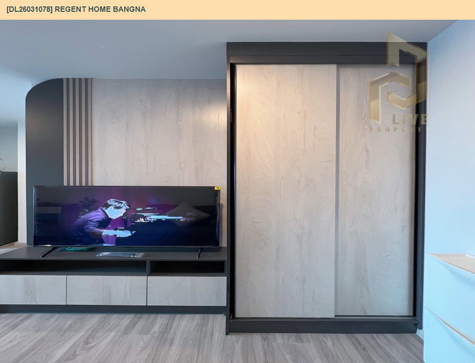 รูป DL26031078 ให้เช่าคอนโด รีเจ้นท์ โฮม บางนา (Regent home bangna) ใกล้ BTS บางนา พร้อมเข้าอยู่ โทรด่วน 0656133286 LineID @534wlwof - รูปที่ 5/10