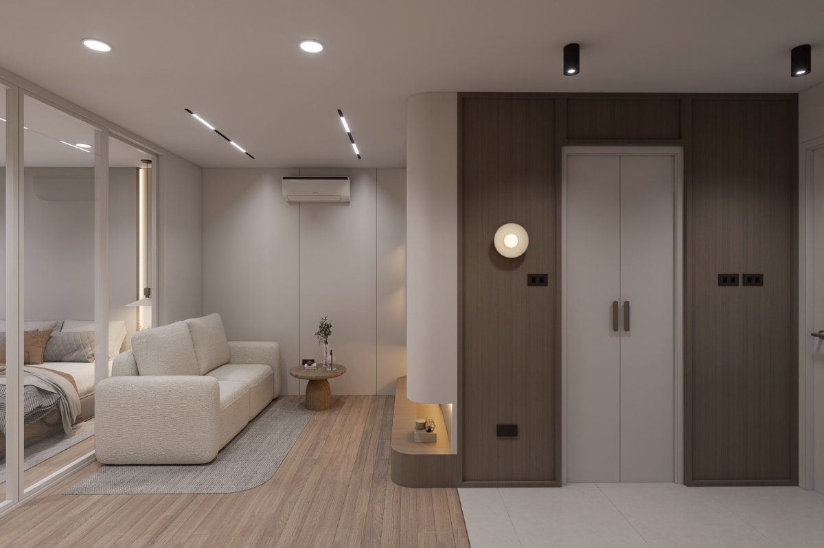 รูป ขาย บุญมาศ แมนชั่น ห้องรีโนเวทใหม่ ย่านนิมมาน ตกแต่งสวย  (ID:1328CS) - รูปที่ 6/11