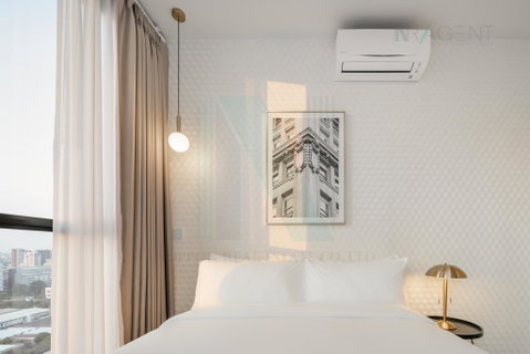 รูปภาพ 📌 For Rent Condo PARK ORIGIN PHAYATHAI Building 1, Floor 21,2 bed room, Room size 55 sqm