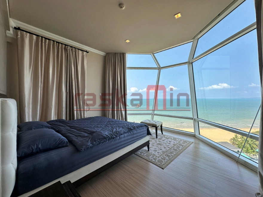 รูป KT0329🌅3ห้องนอน 1ห้องแม่บ้าน 217ตรม ตึกA ⛵วิวทะเล ระเบียงกว้าง🏖️Reflection Jomtien | รีเฟล็คชั่น จอมเทียน - รูปที่ 7/17