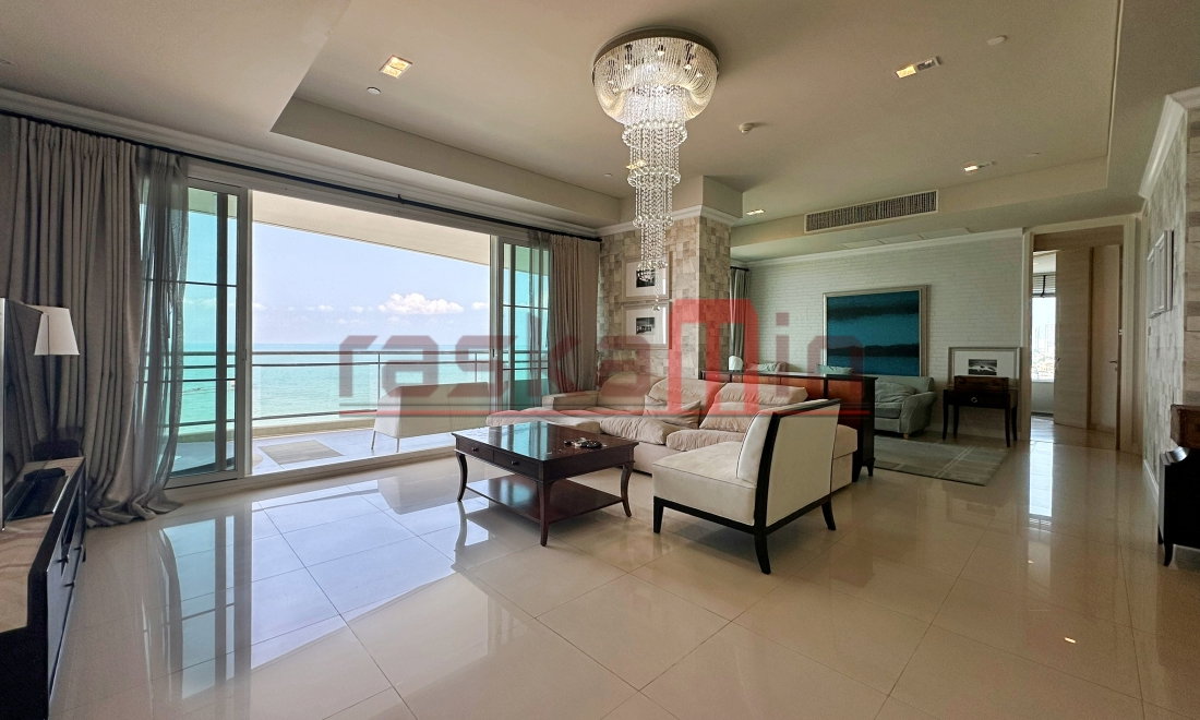 รูป KT0329🌅3ห้องนอน 1ห้องแม่บ้าน 217ตรม ตึกA ⛵วิวทะเล ระเบียงกว้าง🏖️Reflection Jomtien | รีเฟล็คชั่น จอมเทียน - รูปที่ 2/17