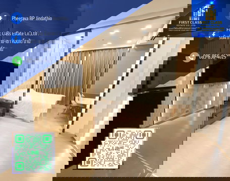 🌟One9Five  MRT Rama9  1 bedroom 1 bathroom  28 sqm 11th floor B Building🌟