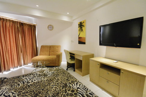 Studio Condo for Rent at Jomtien Beach Condominium in Pattaya