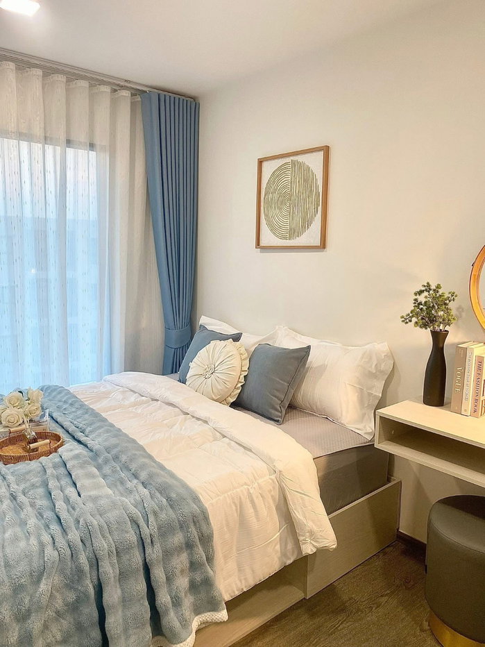 รูป ให้เช่าคอนโด เคฟ วันเดอร์แลนด์ ตึก E 28 ตร.ม.เฟอร์ครบ มีเครื่องซักผ้า ใกล้ ม.ธรรมศาสตร์รังสิต (TR1288) - รูปที่ 2/9