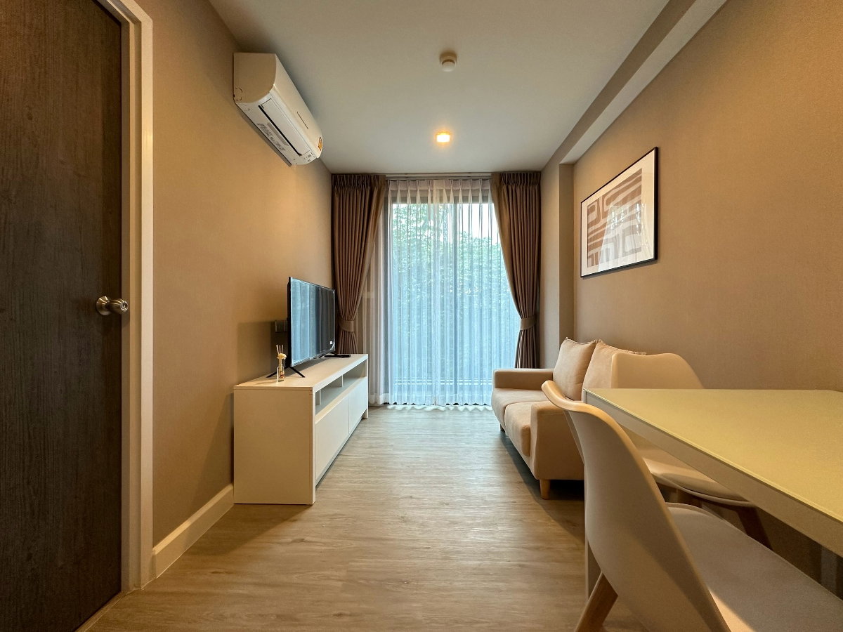 รูป ให้เช่า** คอนโด Metro Luxe Riverfront ขนาด 30 ตึก D ชั้น 2เครื่องใช้ไฟฟ้าครบ พร้อมอยู่ line:Rangsima07 (มีเรทระยะสั้น) - รูปที่ 4/8