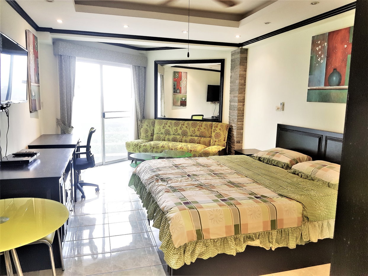 รูป Studio Condo for Rent at Jomtien Beach Condominium in Pattaya - รูปที่ 5/14